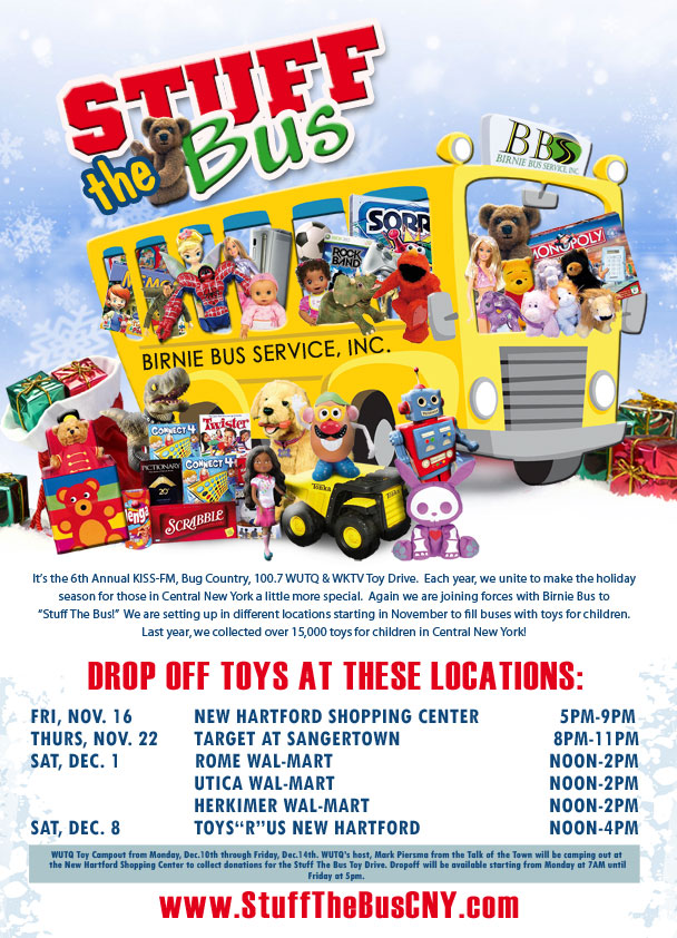 2012 Stuff the Bus Event Poster